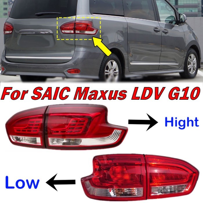 Auto Accessories For Saic Maxus LDV G10 Rear Bumper Tail Light Warning Brake Reverse Lamp Signal La