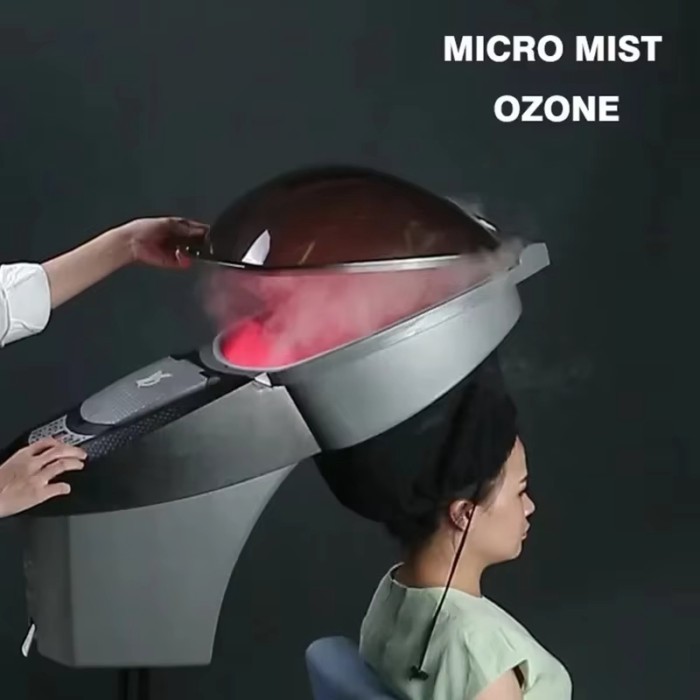 Factory direct sales vertical professional ultrasonic micro mist ozone hair salon atomizer O3 atomi