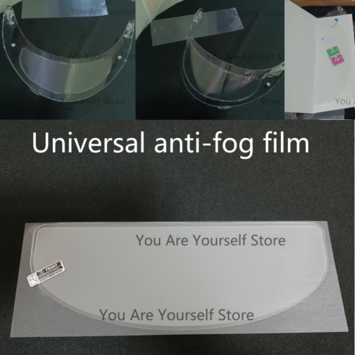 Motorcycle Helmet Universal Anti-Fog Film for AGV SHOEI HJC KYT MT ARAI BELL SHARK LS2 SCORPION NOL