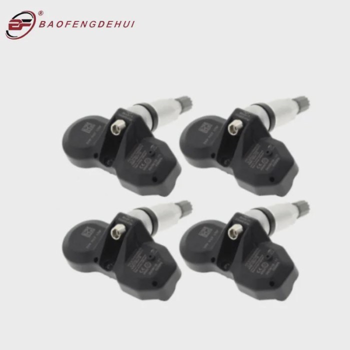 New 4PCS Tire Pressure Sensor For Audi A4 Q7 R8 For Porsche 911 Boxster Cayman 4F0907275 4F0907275B