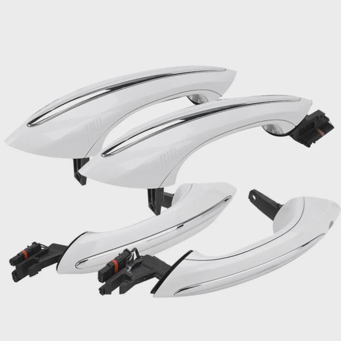 White LHD For BMW 5 6 7 Series F07 F10 F06 F11 F01 F03 F04 F12 F13 Keyless Go Comfort Access Front