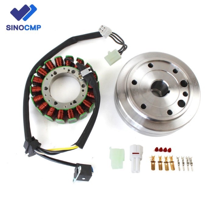 32102-38F01 32102-38F00 Flywheel Rotor Stator Kit For Suzuki Arctic Cat 400 Eiger 4x4 Auto LTA400 L