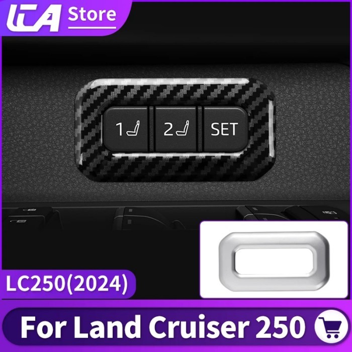 For Toyota Land Cruiser 250 2024 1958 Prado LC250 First Edition FJ250 Memory Seat Button Decoration