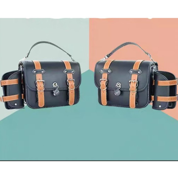 Fit Zontes 125c 125-C125c C125c 125c125 Side Bag Side Box Retrofitting Parts Accessories Motorcycle