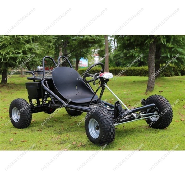 168Cc Single Seat 4 Wheel Adult Gas/Electric Kart Drift Buggy ATV Off Road Dirt Bike for Track Beac