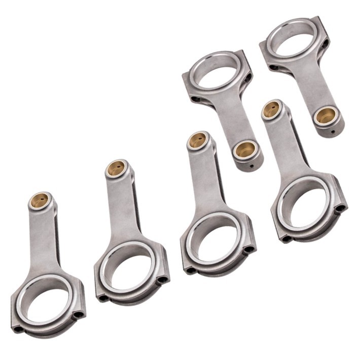 EN24 Connecting Rods for Nissan GTR RB26 RB25DET RB26DET 121.5mm Conrods