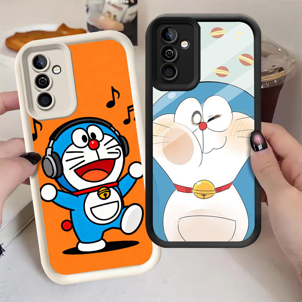 G-58 Doraemon ปลอกน่ารักสําหรับ Samsung A52 A52S A72 A73 A53 5G