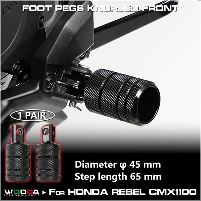 # Rebel 1100 Foot Pedal For Honda Rebel CMX1100 Rebel1100 SC83 Footpegs Foot Pegs Pedals Foot Rests