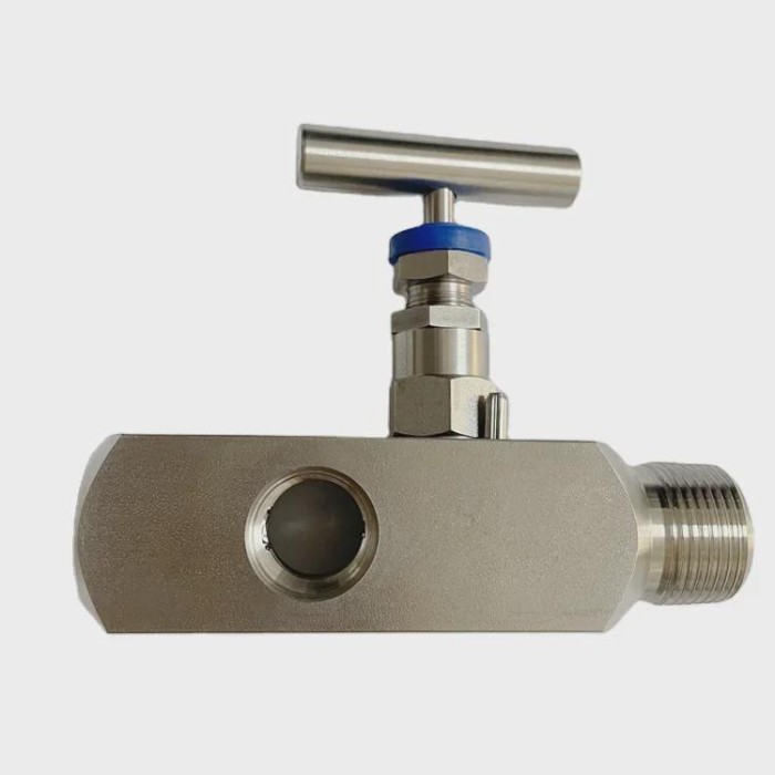 Stainless Steel 3/4 to 1/2 Instrument Root Valve