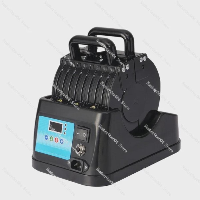 Suitable for 5-in-1 infrared cup sublimation printing machine 11oz cup small wine hot press P6100