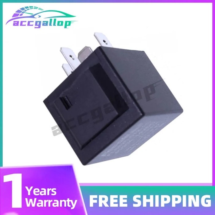 Relay 12V 5-Terminal RE68327 VF4-15F11-S01 Compatible with John Deere Backhoe Loader 310E 410D 500