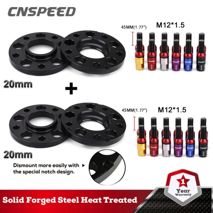 For BMW 1-8 Series Z3 M3 M5 Z8 Z4 M6 Roadster (4PCS) 20mm Hubcentric Wheel Spacers Adapters 5x120