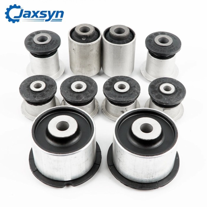 10pcs 7L0407182G 7L0407077 7L0412333A High Quality Front Control Arm Bushing Kit for Audi Q7 VW Tou