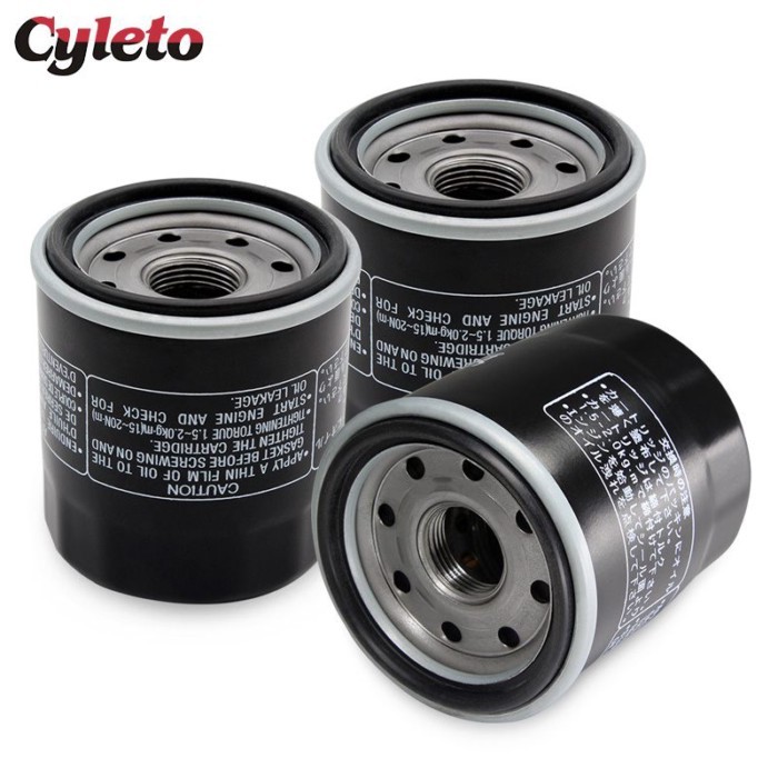1/2/3pcs Motorcycle Oil Filter for Kawasaki ZX4 400 Ninja ZX600 ZX636 ZX6R ZX750  ZX7R ZX900 ZX9R Z