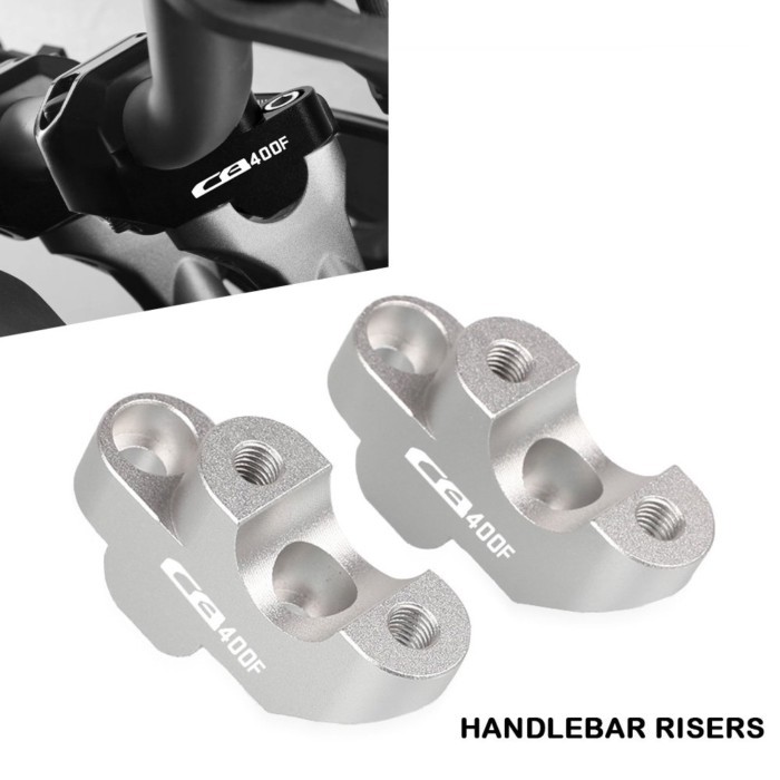 22mm 7/8" Riser Lifting Handlebar Clamp For Honda CB400F CB 400 F CB300F CB500F CB500X NC700S NC700