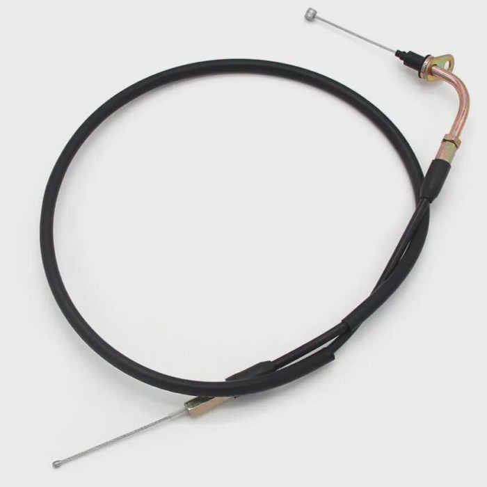 Motorcycle Throttle Control Cable Steel Wire Set for Yamaha YBR125 YBR125ED 2005-2009 YBR125 YBR125
