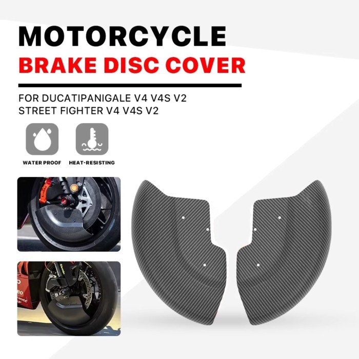 For Ducati Panigale V4 2018-2024 Streetfighter Fighter V2 V4 V4S V4R Motorcycle hubcaps Tyre Side P