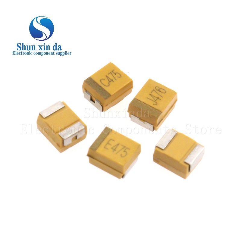 10PCS 3216 3528 6032 7343 Tantalum Capacitor 22UF 226K 6.3V 10V 16V 20V 25V 35V ABCDE 10% SMD 226J 2