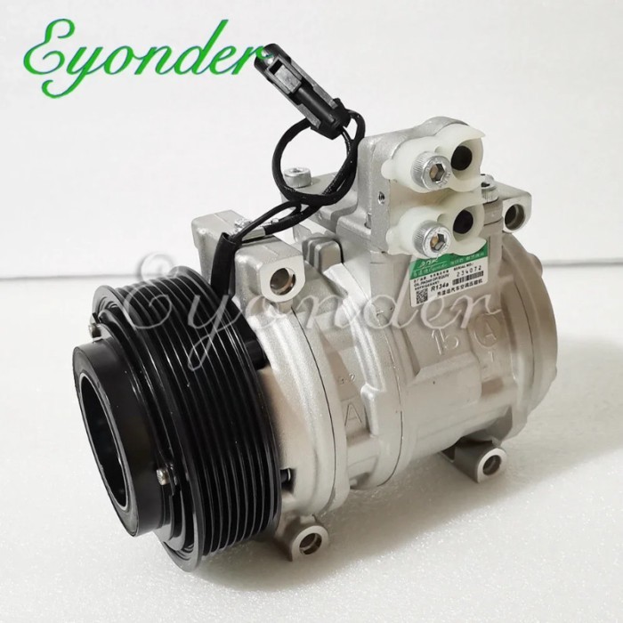A/C AC Compressor Pump 10PA15C For John Deere Tractors 6000 7000 SERIES 6100 6110 6120 6200 6210 AL