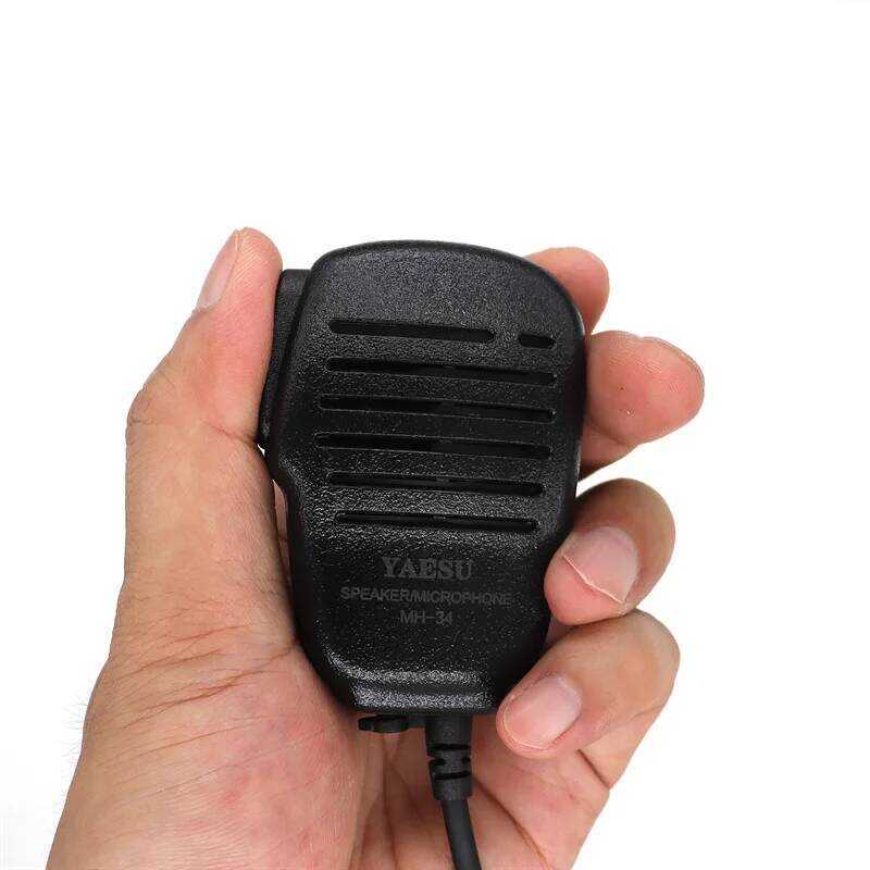 ▥ Mh-34B4b 3.5Mm 1-Pin Speaker Mic Compatible With Yaesu Vx-3R Ft-60R  Uv-3R Bf-T1 Radio