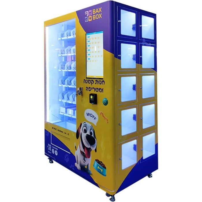 Vending Business Touch Screen Vending Machine Locker Vending Machine for Pet Food Dog Cat Food
