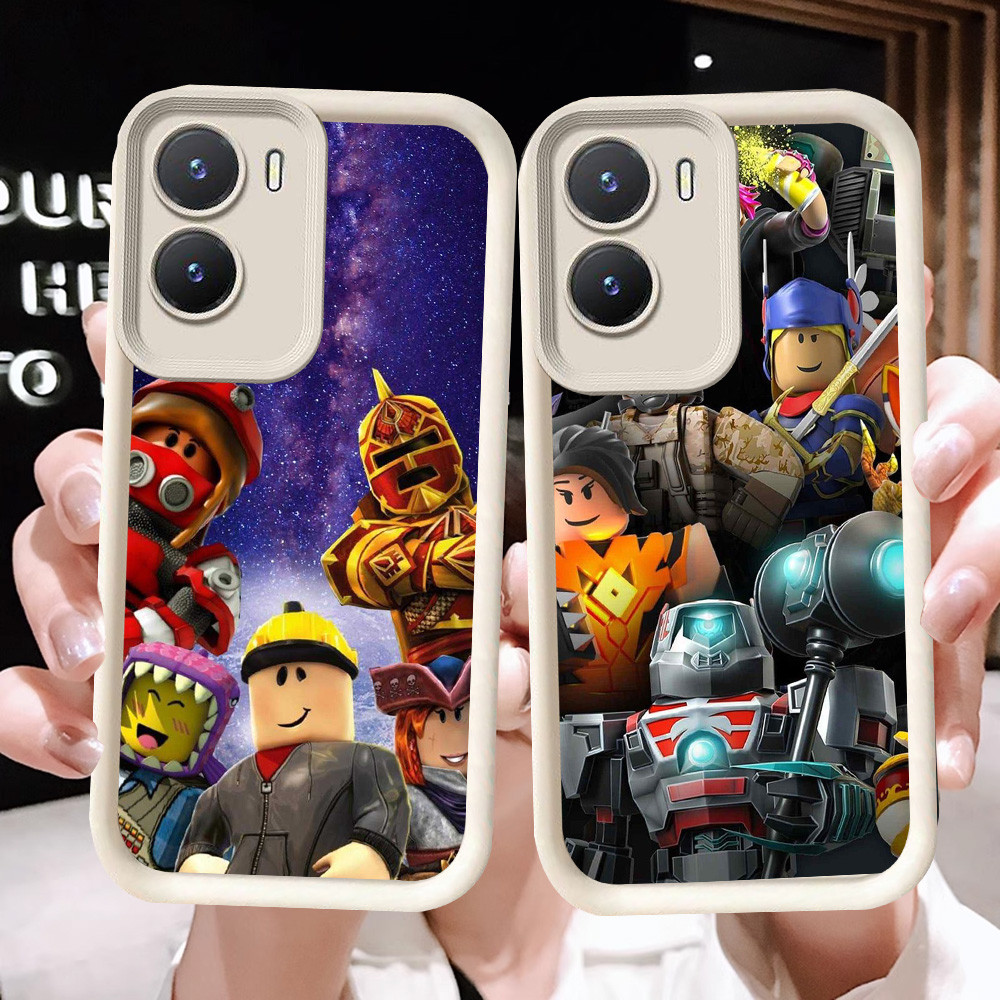 N-41 Roblox Soft Casing สําหรับ VIVO Y55 V17 V19 Neo Y75 T1 5G