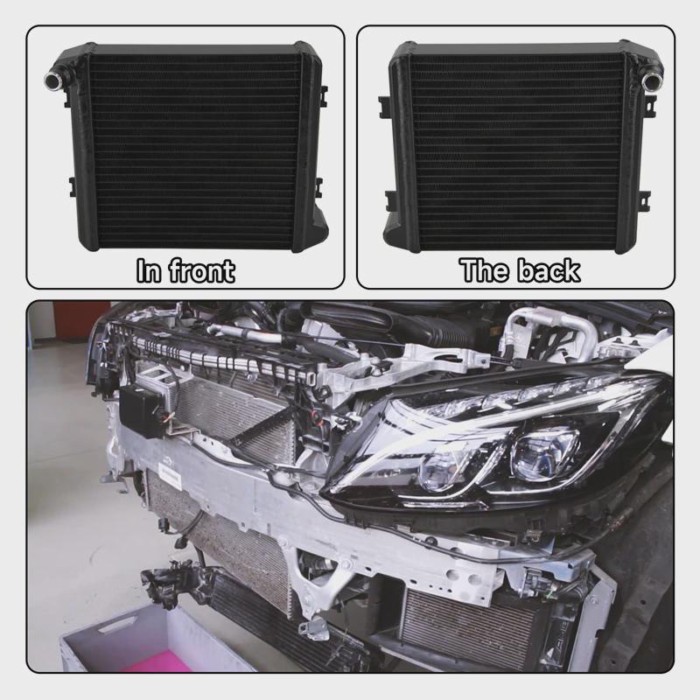 Performance Radiator Kit Competition For Mercedes Benz W205 C63 AMG/W205 C63S AMG 375KW/510PS 2015+