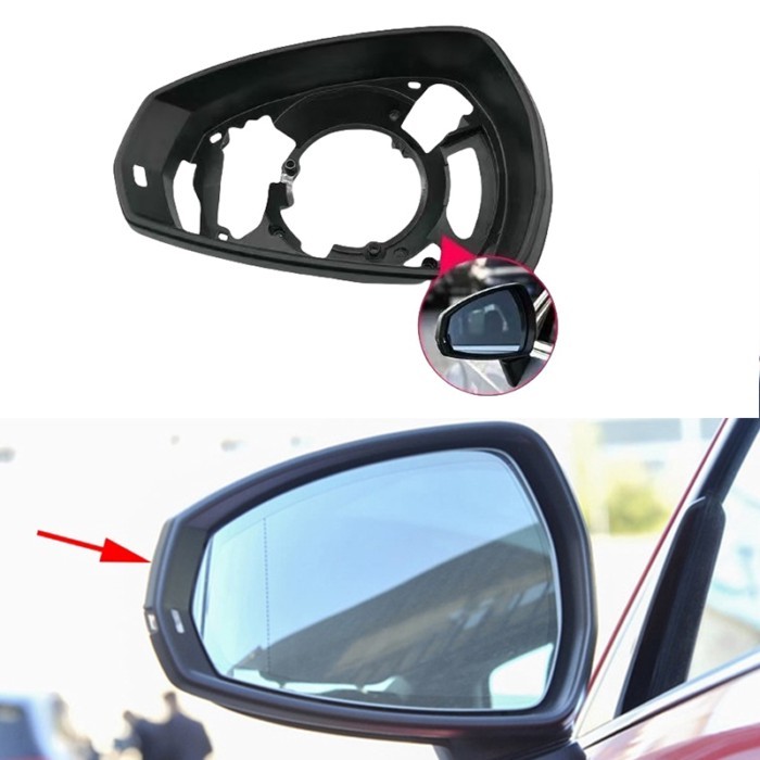 Applicable to Audi 2014-2020 A3 S3 RS3 frame reverse mirror frame Rearview mirror frame reflector t