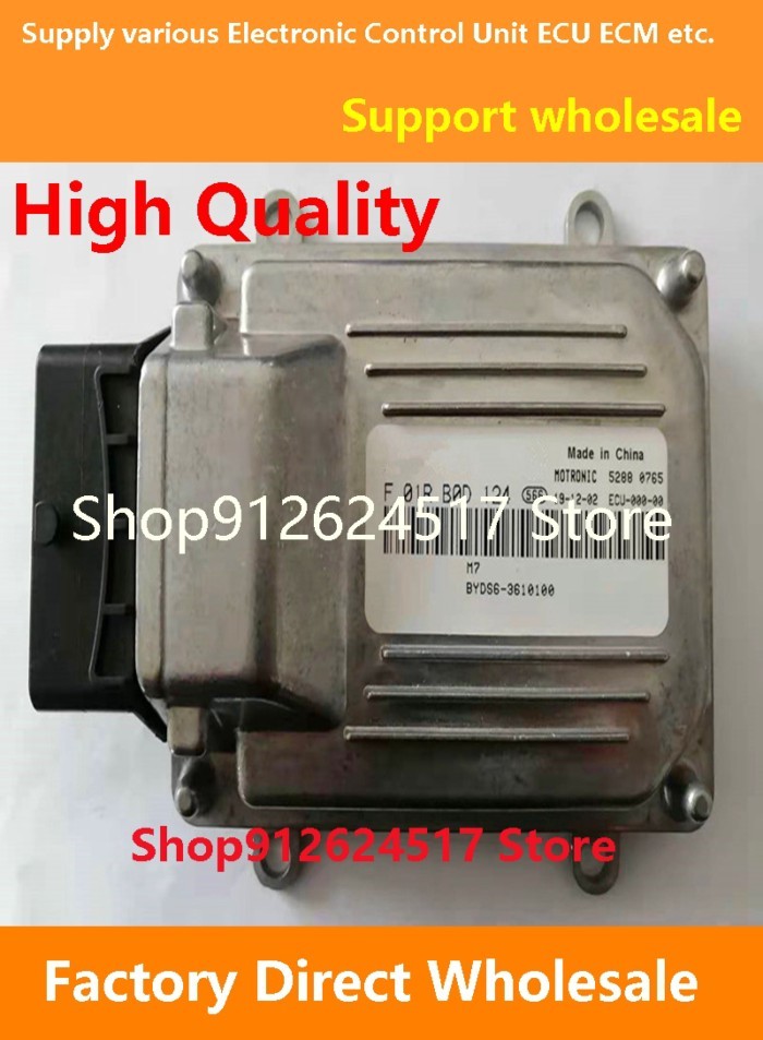 ECU F01RB0D124 F01R00D124 BYDFS6-3610010 Computer Board Electronic Control Unit M7 Compatible For B