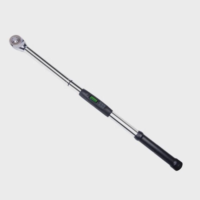 3000Nm Digital Torque Ratchet Wrench with Dismountable Head 145cm Lever Spanner Preset Peak Value B