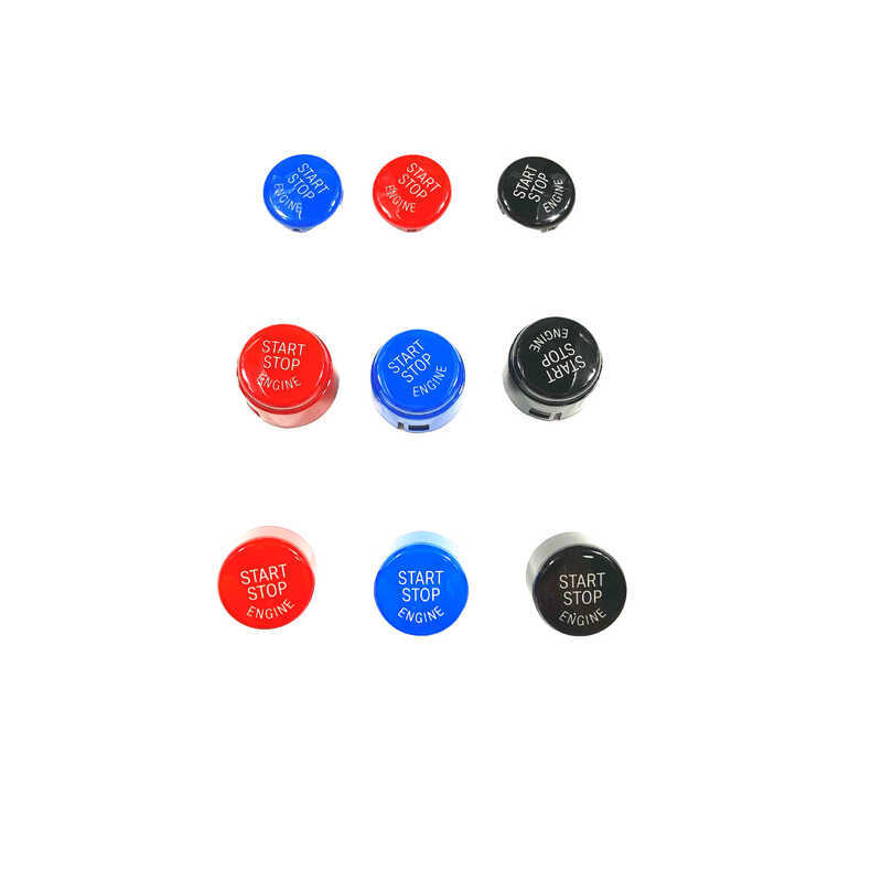 เหมาะสําหรับ BMW One-Button Start Button Sticker Replacement Parts Start Stop New Old Model e9012345