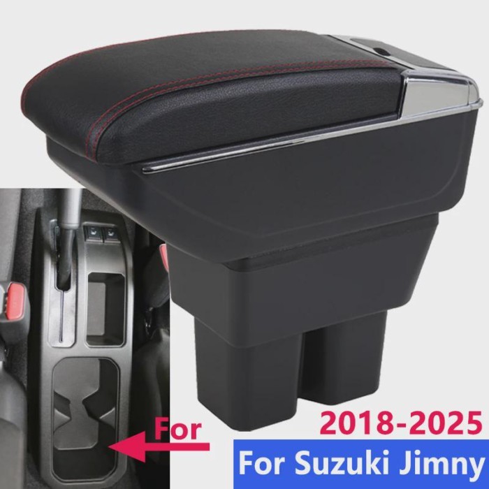 Car armrest For new Suzuki Jimny 2018-2025 Jimny dedicated car interior accessories central storage