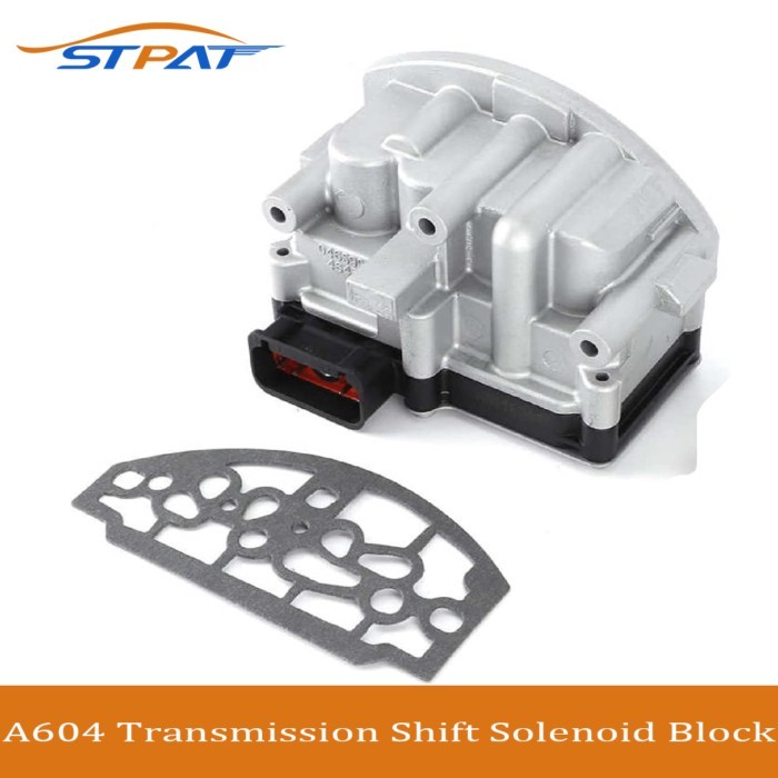 STPAT A604 604 41TE Refurbished Transmission Shift Solenoid Pack Block Speed Sensors Filter Kit 514