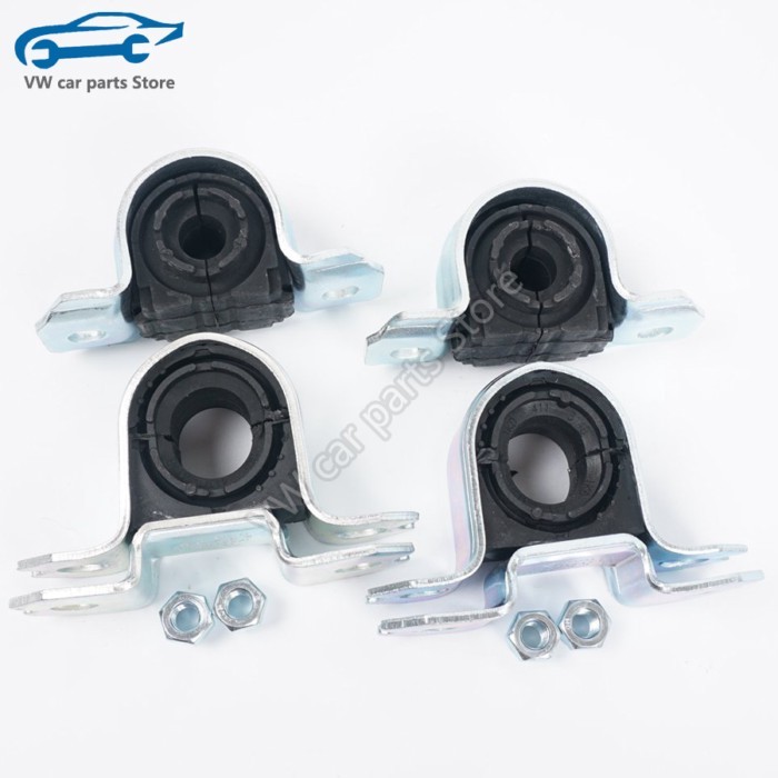 2PCS Price Stabilizer bar opening rubber sleeve New For VW Golf MK5 MK6 Jette Passat B7 CC Tiguan T