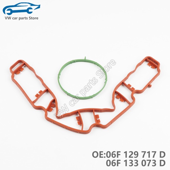 Intake Manifold Gasket For VW EOS CC Tiguan Golf Passat Audi A4 A5 A6 Q3 Q5 TT 06F129717D,06F 129 7