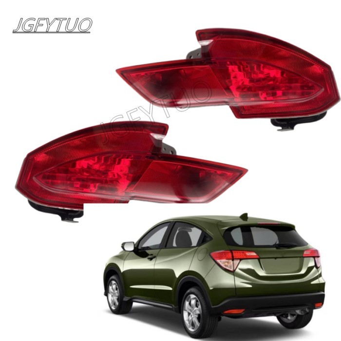 Rear Bumper Fog Light Lamp Reflector For Honda VEZEL HRV HR-V 2014 2015 2016 2017 2018 RU1 RU5 RU6