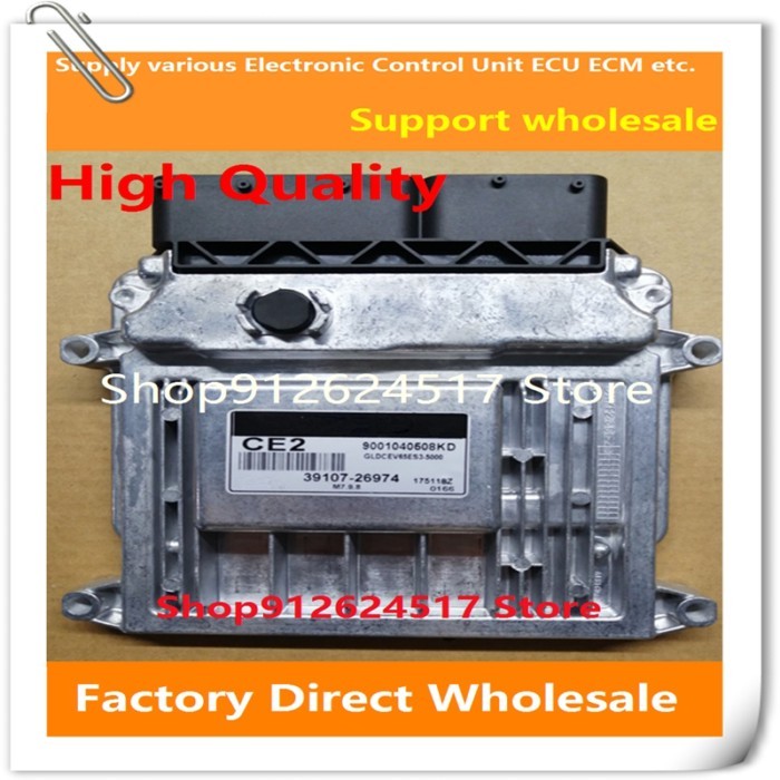 39107-26974 CE2 M7.9.8 ECU 39106-26971 D1 Engine Computer Board 39100-26AX2 Compatible For Hyundai