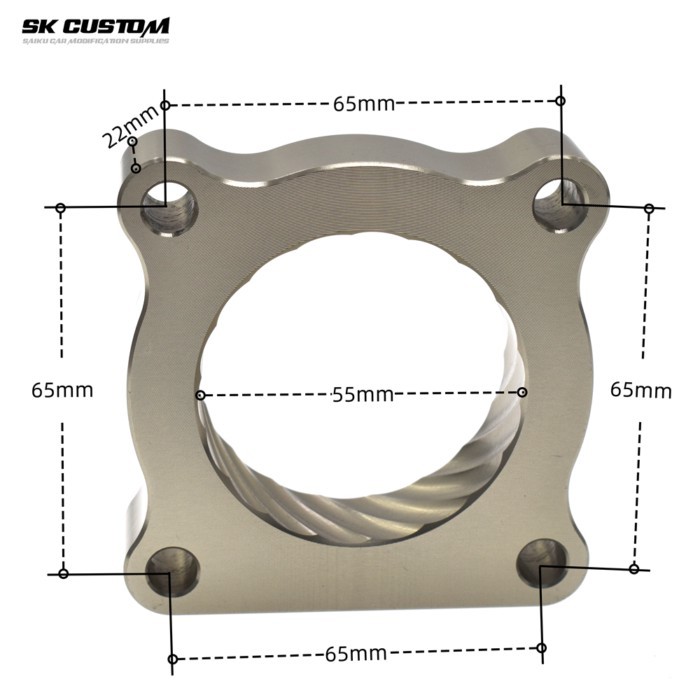 For Hyundai Elantra i30 Celesta G4FG G4FC G4FA 1.4L 1.6L Engine Throttle Body Spacer Aluminum Vorte