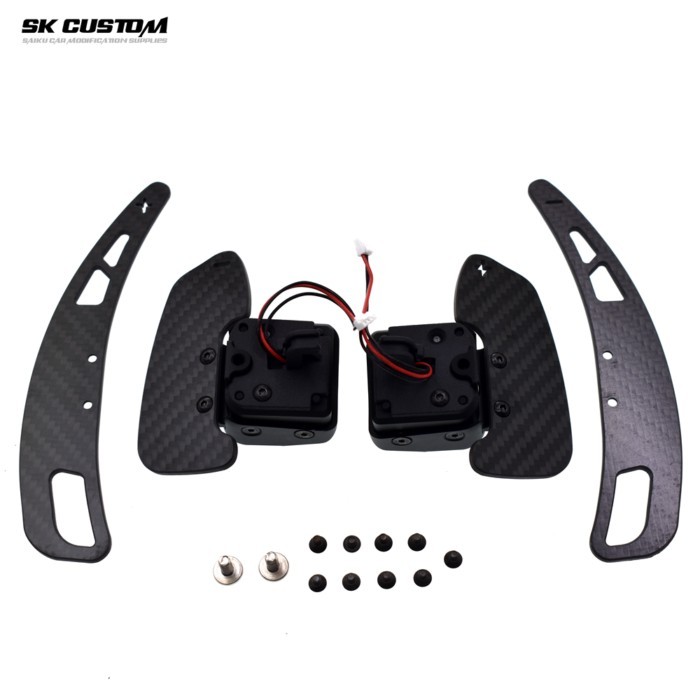 SK CUSTOM carbon fiber magnetic paddle shifters suitable for Audi B9 PA A3 A4 A5 S4 S5 RS3 car inte