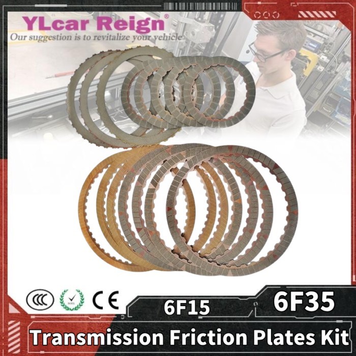 6F35 6F15 Automatic Transmission Friction Plates Pack Clutch Rebuild Repair kit For Ford Mondeo Esc