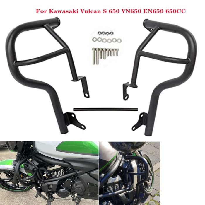 For Kawasaki Vulcan S 650 VN650 EN650 650CC 2015-2023 Motorcycle Highway Engine Guards Protector Cr
