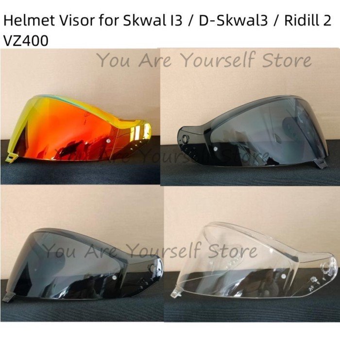 Visor for Shark Skwal I3 / D-Skwal3 / Ridill 2 VZ400 Helmet Lens Sun Shield Glass Viewfinder Windsh
