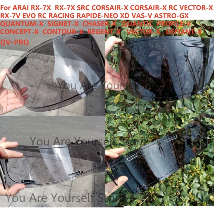 Photochromic Visor RX-7X RX-7X SRC CORSAIR-X CORSAIR-X RC  RX-7V EVO RX-7V RC RX-7V RACING RAPIDE-N