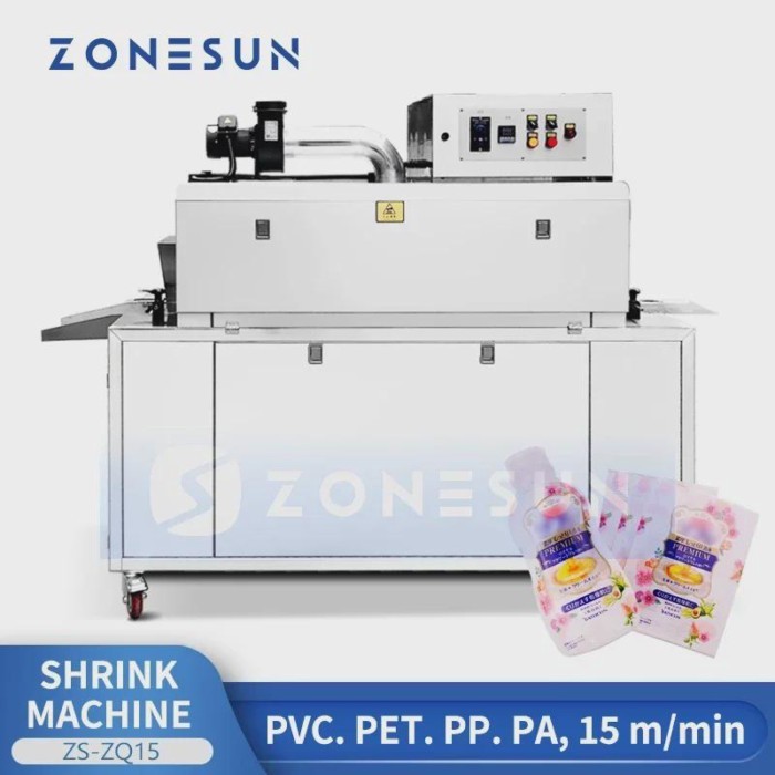 Zonesun Steam Shrink Sleeve Tunnel Steam Shrink Tunnel Machine Steam Tunnel for Shrink Sleeves ZS-Z