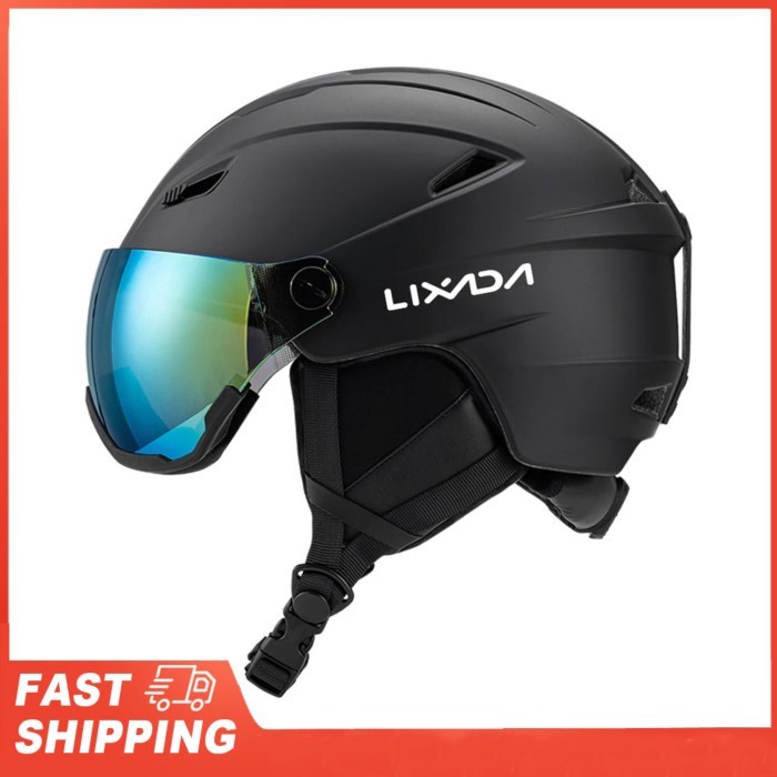 Women Snowboard Helmet And Integrated Ski Helmet Men with Removable Visor Goggles Protective Ski He