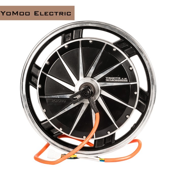 YM HY260 14x1.6inch 1500W BLDC Wheel Hub Motor For Electric Motorcycle