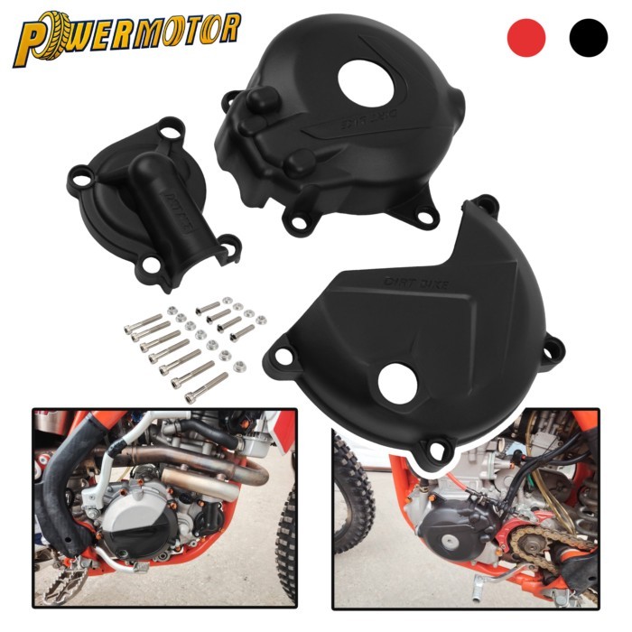 Motocross Engine Protective Cover For ZONGSHEN NC250 KAYO T6 K6 BSE J5 RX3 ZS250GY-3 4 Valves Dirt