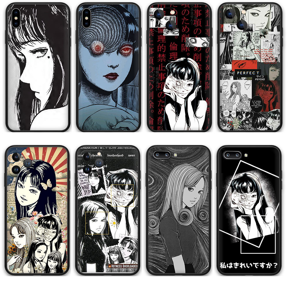 เคสโทรศัพท์สําหรับ Xiaomi Mi 8 Lite 9 9T Pro A3 CC9E 10T Pro Pocophone F1 89K7 Tomie junji ito เคสซิ