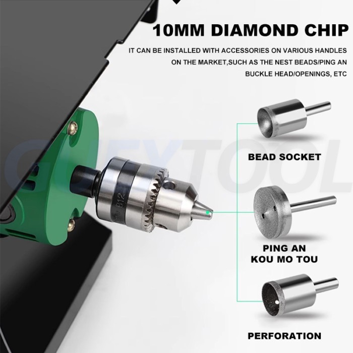 Multifunctional Woodworking Grinding Machine Jade Engraving Machine Gemstone Grinding Machine Round