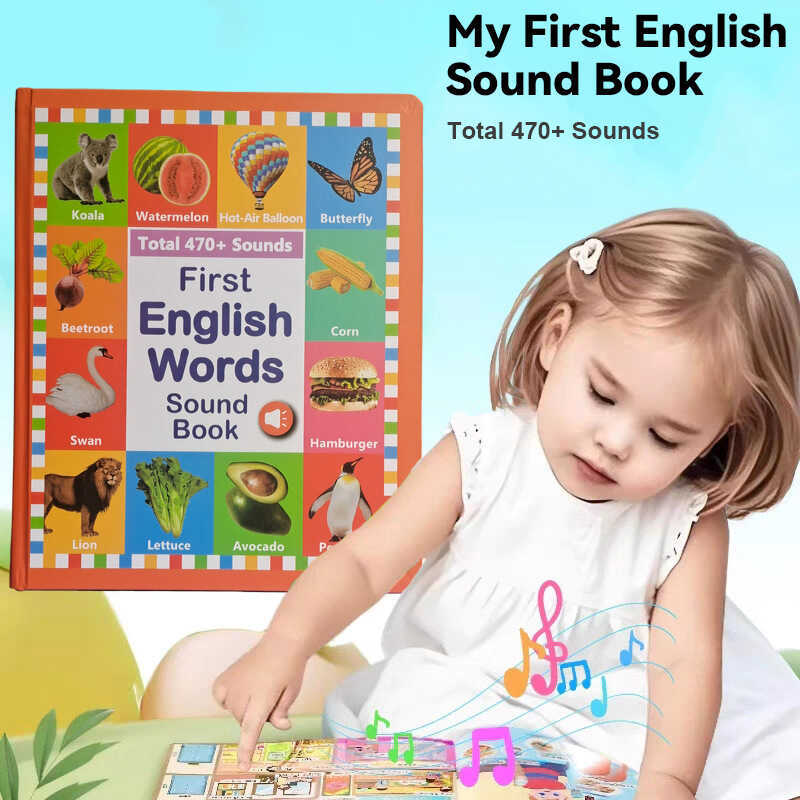 TiKTOK Early Education Children English Voice Finger Reading OZON ของเล่นภาษาอังกฤษ